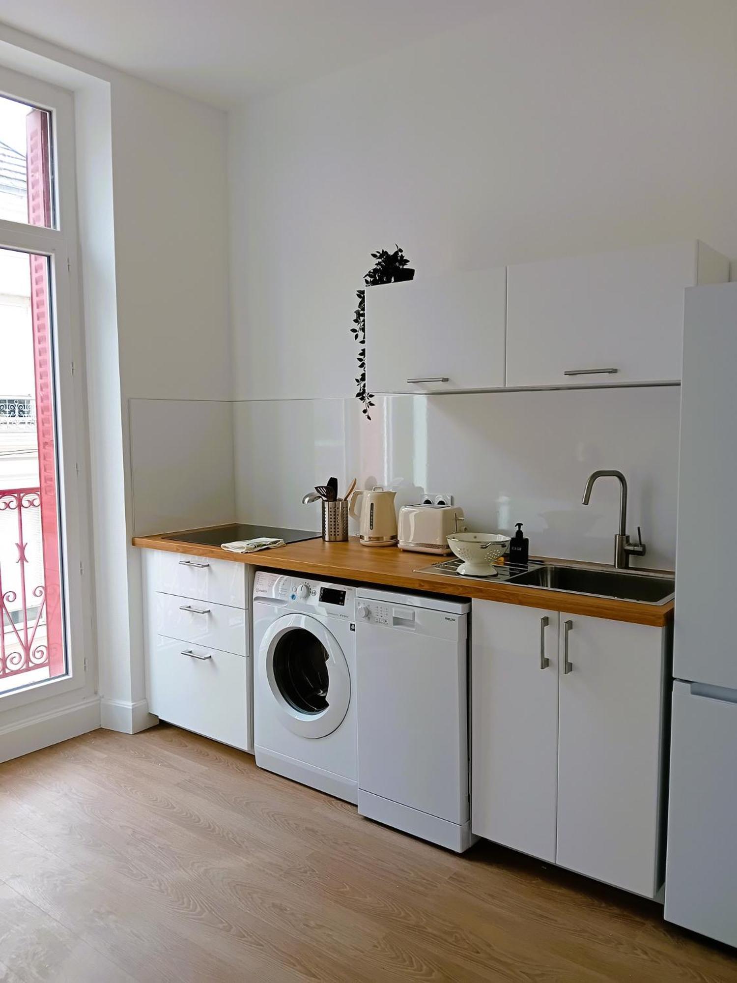 101 - Appart Renove Avec 1 Chambre Spacieuse - Tram Et Clinique Mutualiste A 1 Min Grenoble Eksteriør bilde