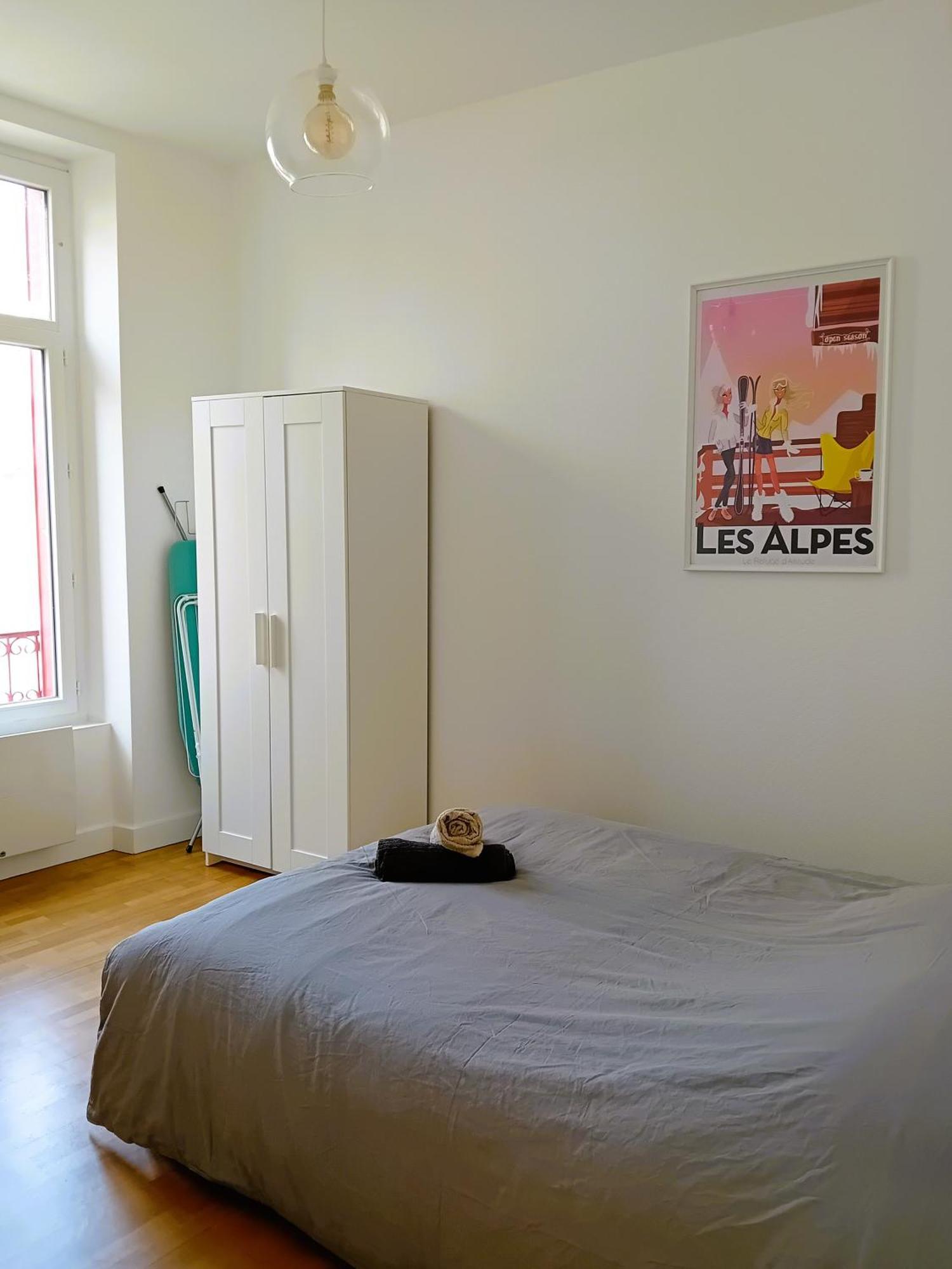 101 - Appart Renove Avec 1 Chambre Spacieuse - Tram Et Clinique Mutualiste A 1 Min Grenoble Eksteriør bilde